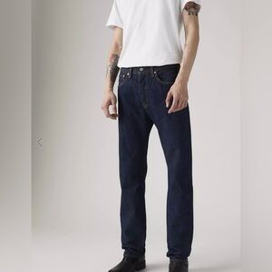 LEVI’S 501 Original Fit Dark Wash Button-Fly Straight Leg Jeans NWOT Men’s 36x30